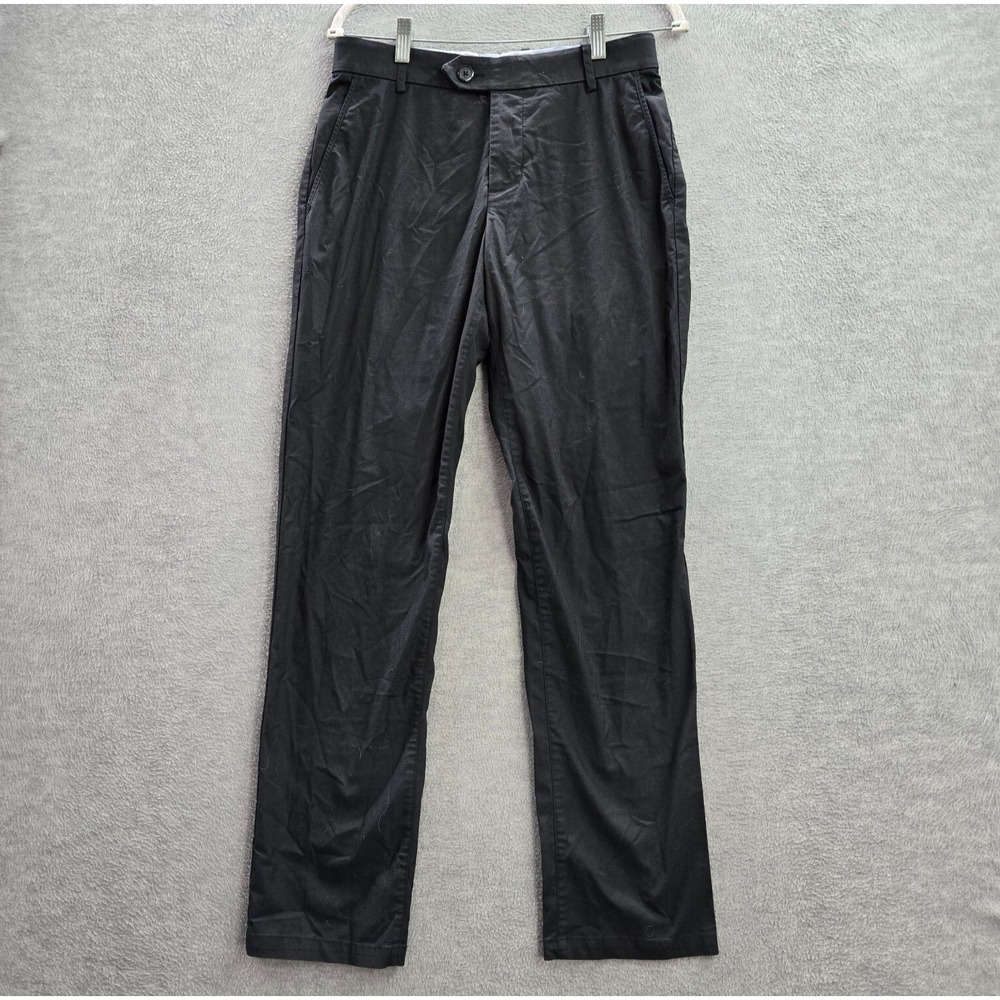 Nike Men Pants‎ 30x32 Black Golf Flex Chino Dri Fit Straight Leg